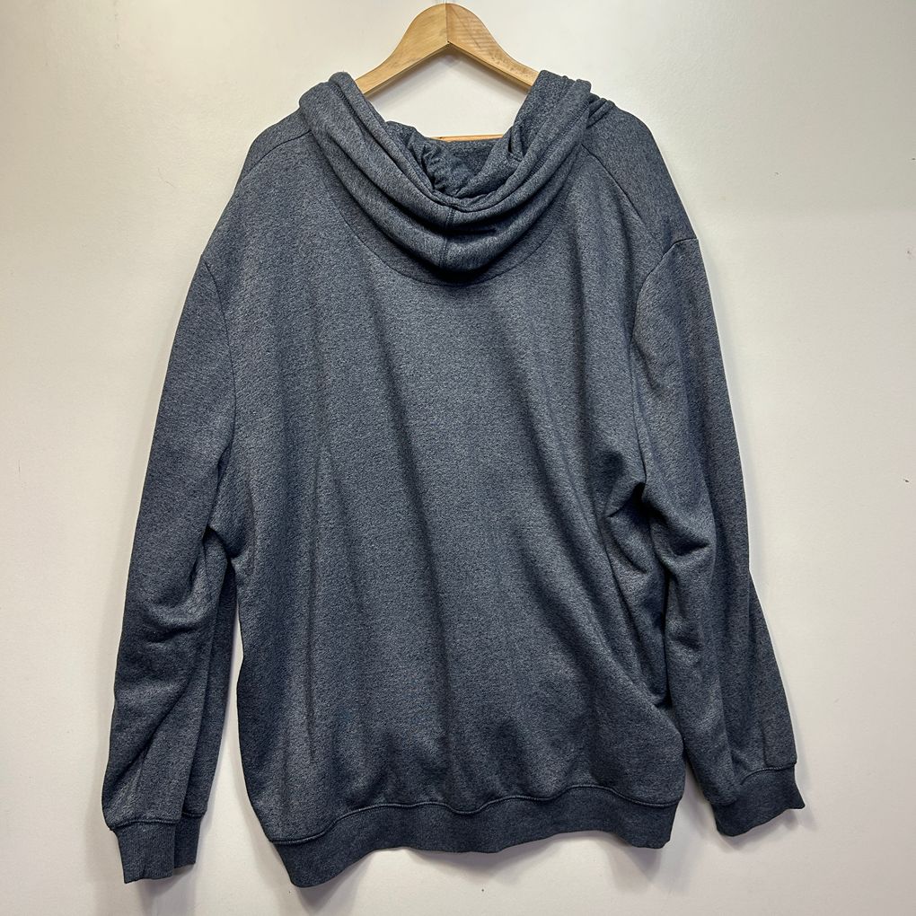 AXL+CO Charcoal Cotton Zip Hoodie - Size 5XL
