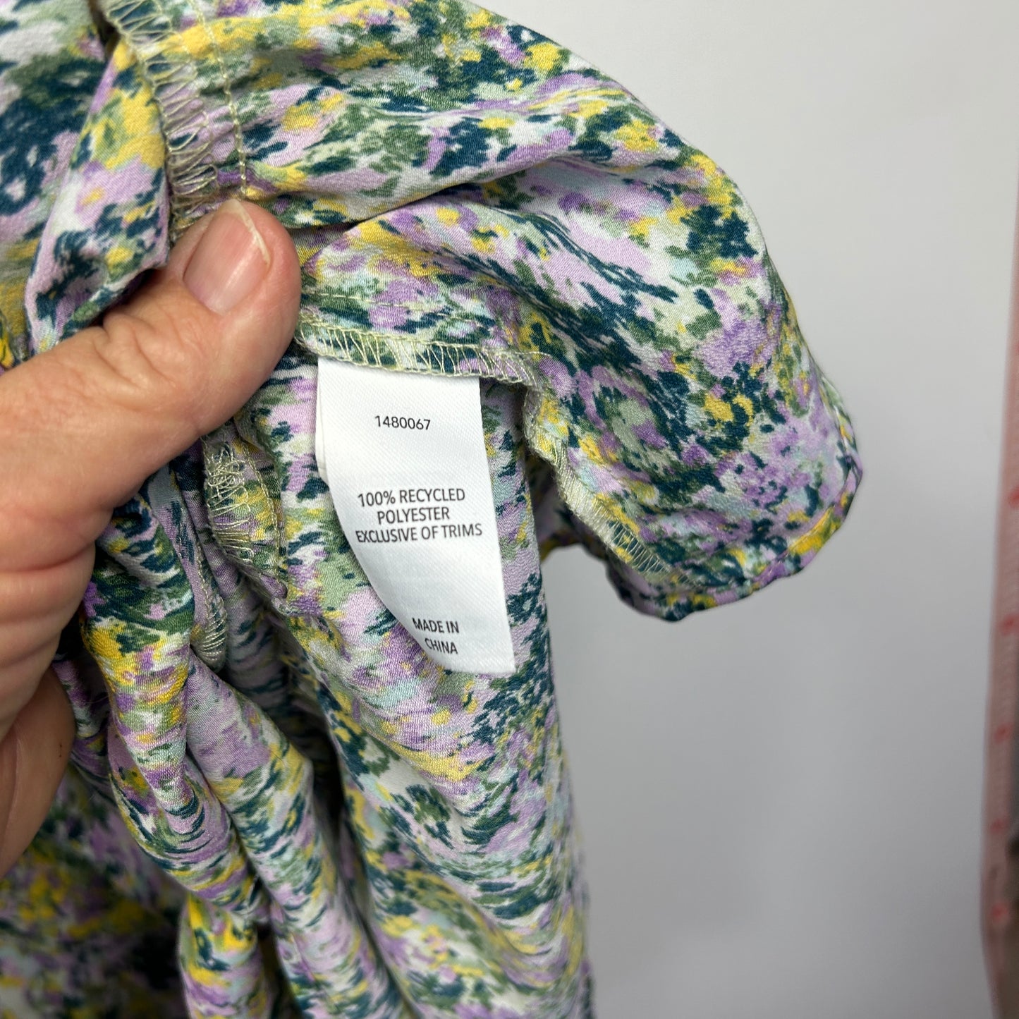 & Me Multicoloured Floral Tiered Dress - Size 18