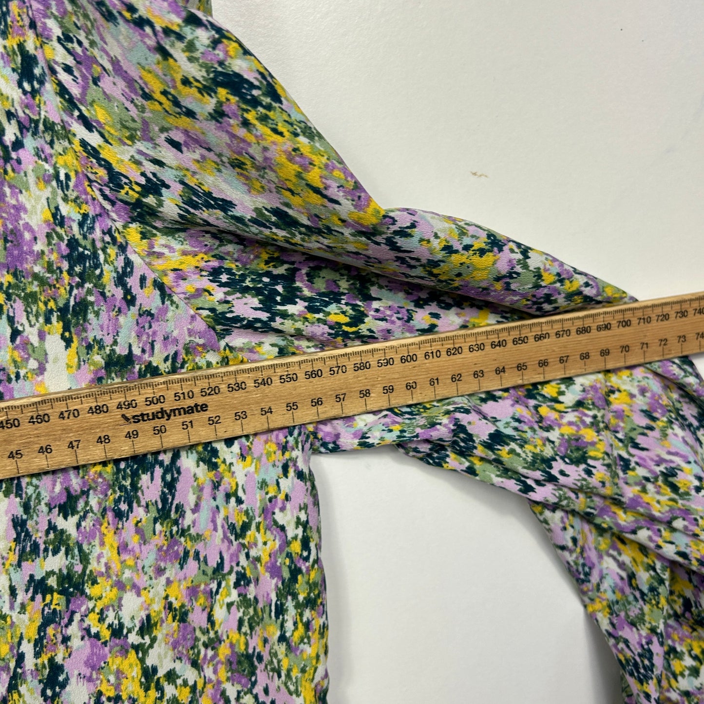 & Me Multicoloured Floral Tiered Dress - Size 18