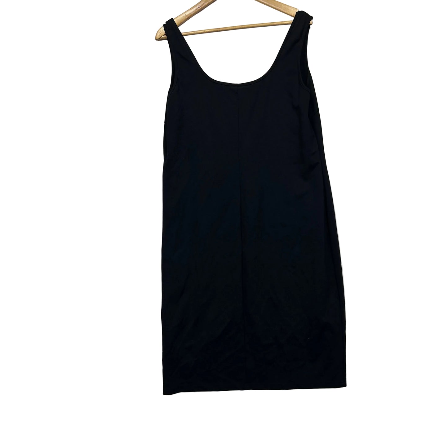 City Chic Black Textured Bodycon Dress - Size 16/S