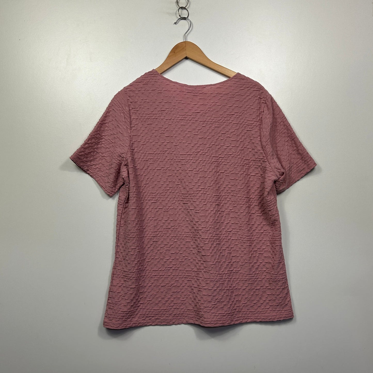 Millers Dusty Pink Textured Knit Top - Size 16