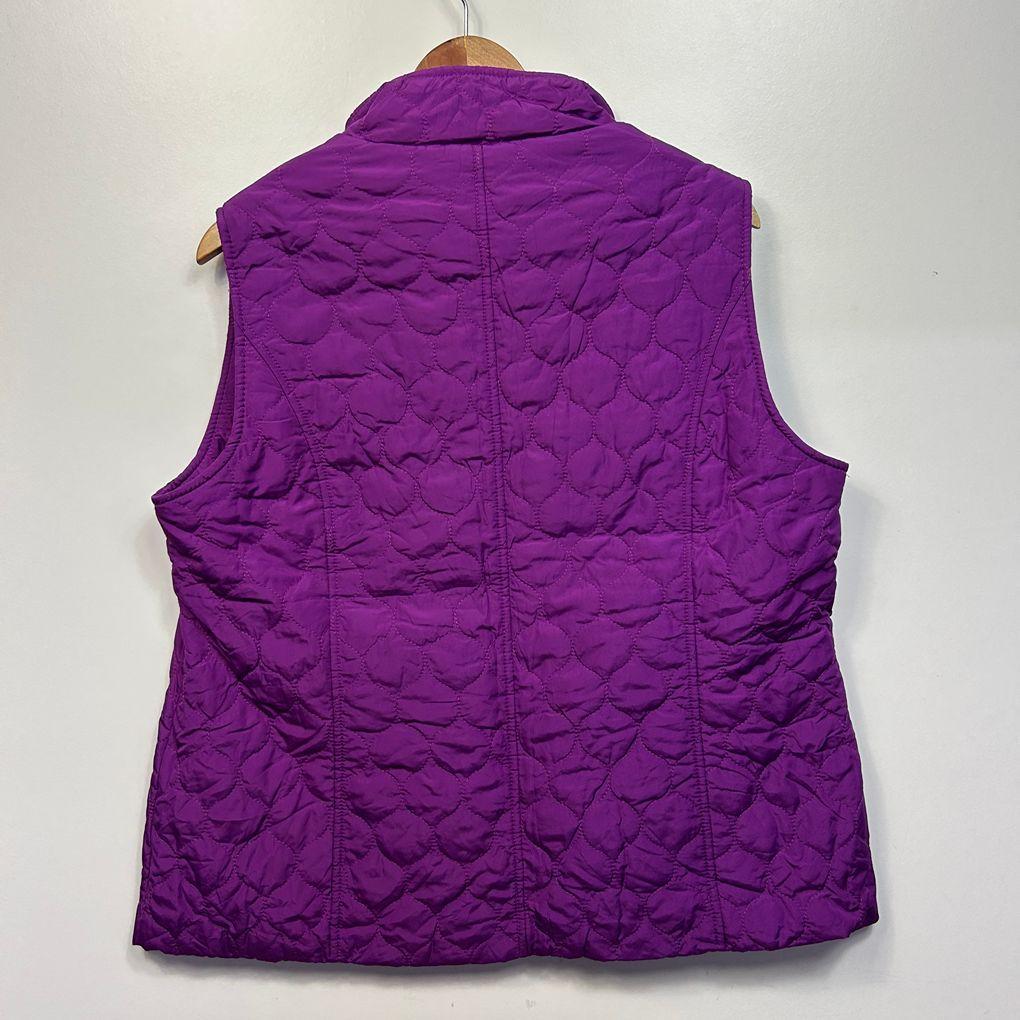 Millers Purple Puffer Vest - Size 16