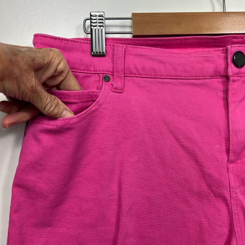 Now Pink Cotton Shorts - Size 18
