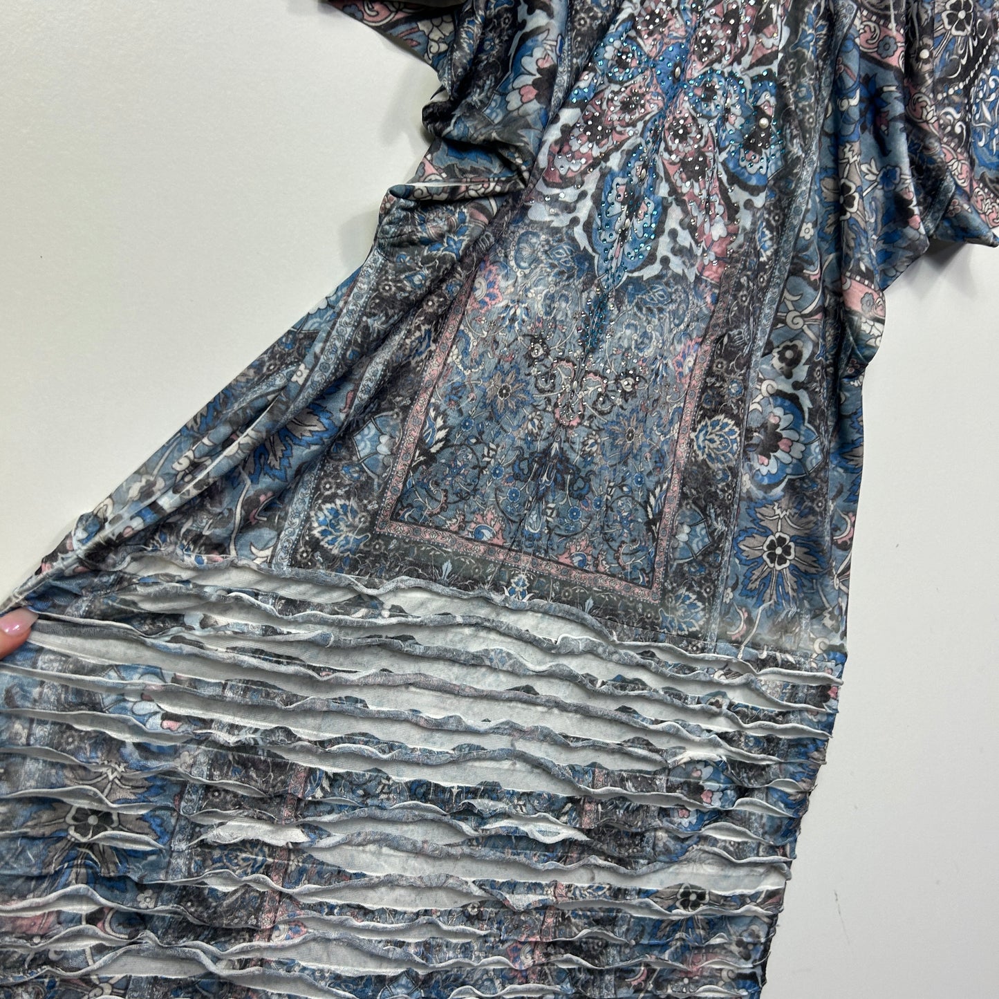 Crossroads Paisley Print Dress - Size XL