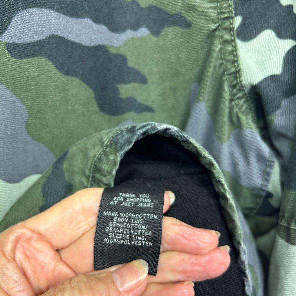 Just Jeans Camo Jacket - Size 16