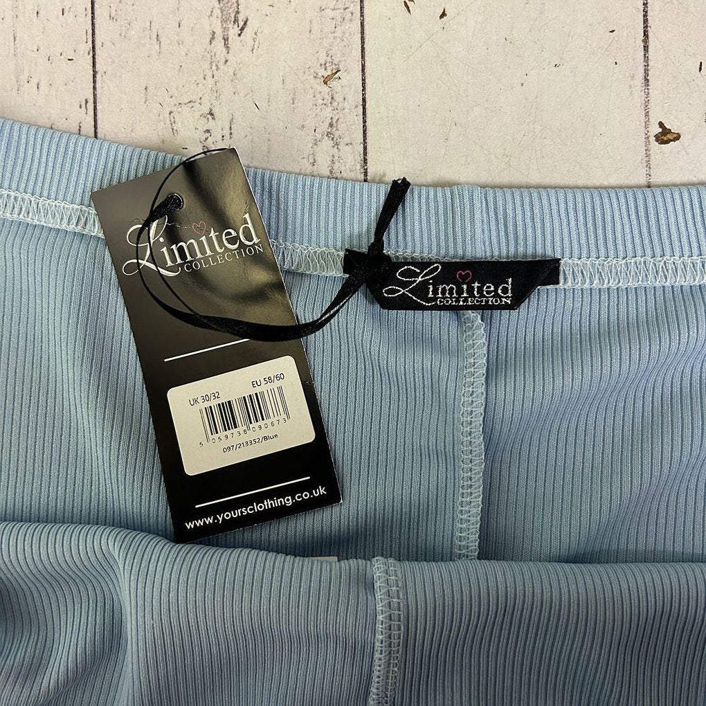 Yours Blue Shorts - Size 30-32