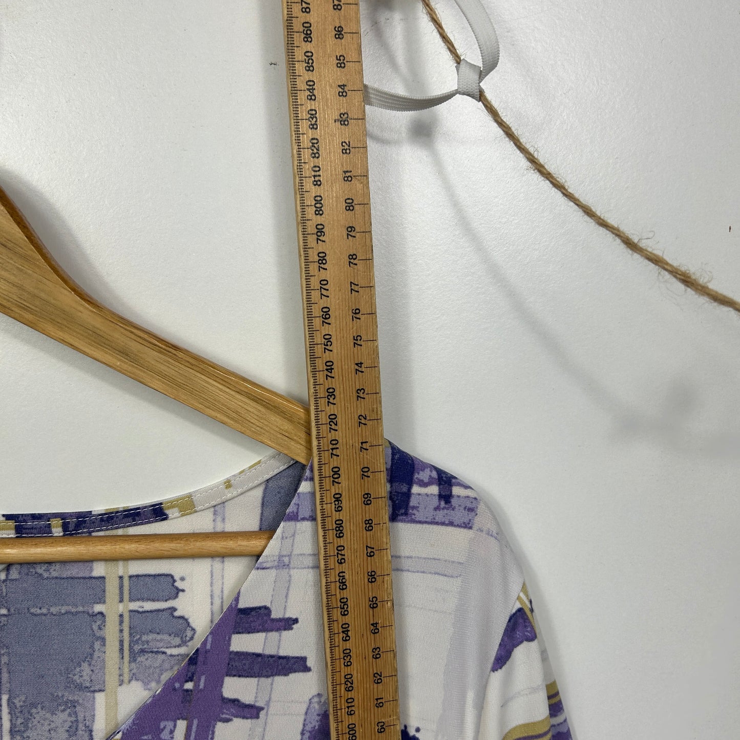 Rockmans Multicoloured Abstract Print Tunic - Size XXL