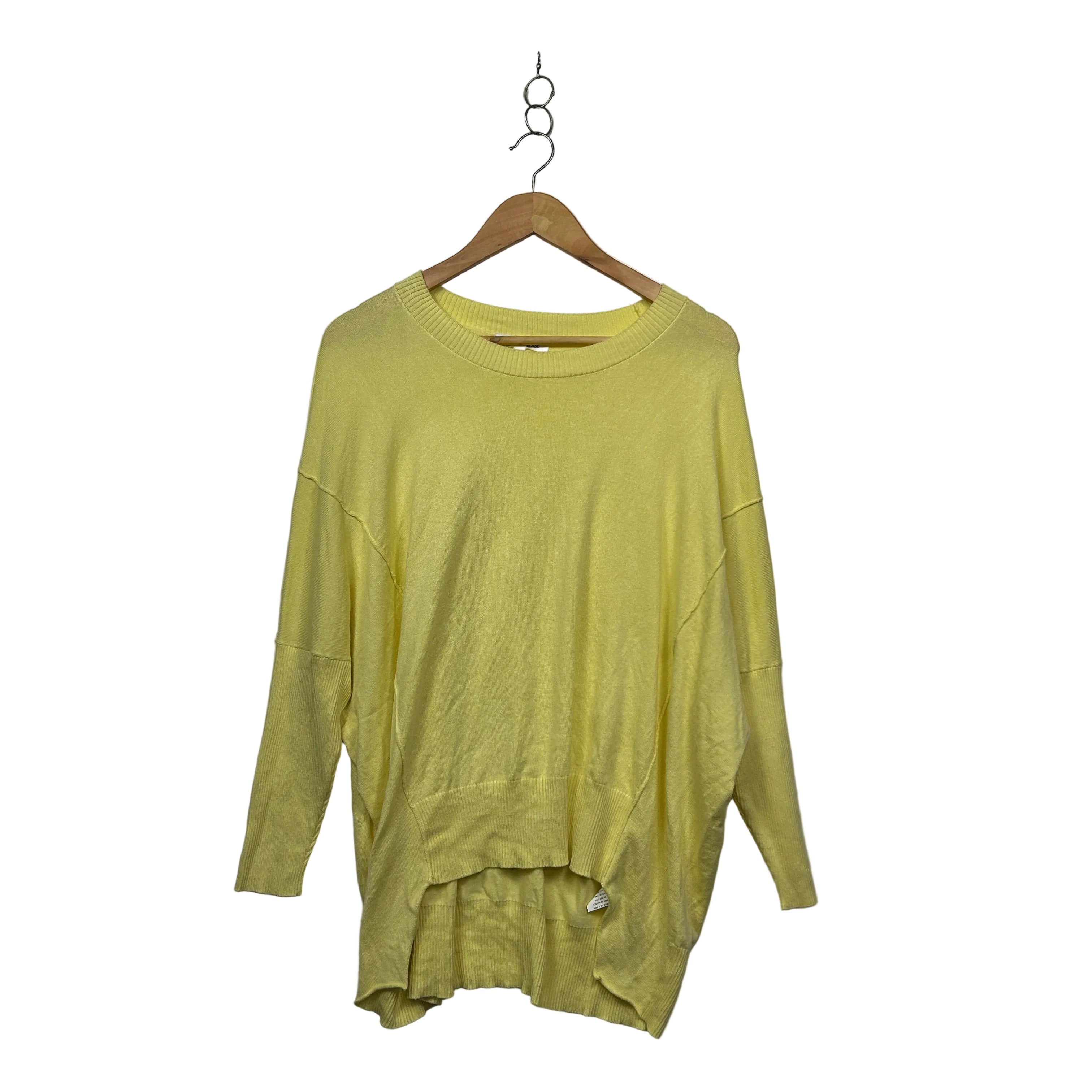 Silence & Noise Yellow Knit Top - Size M/L