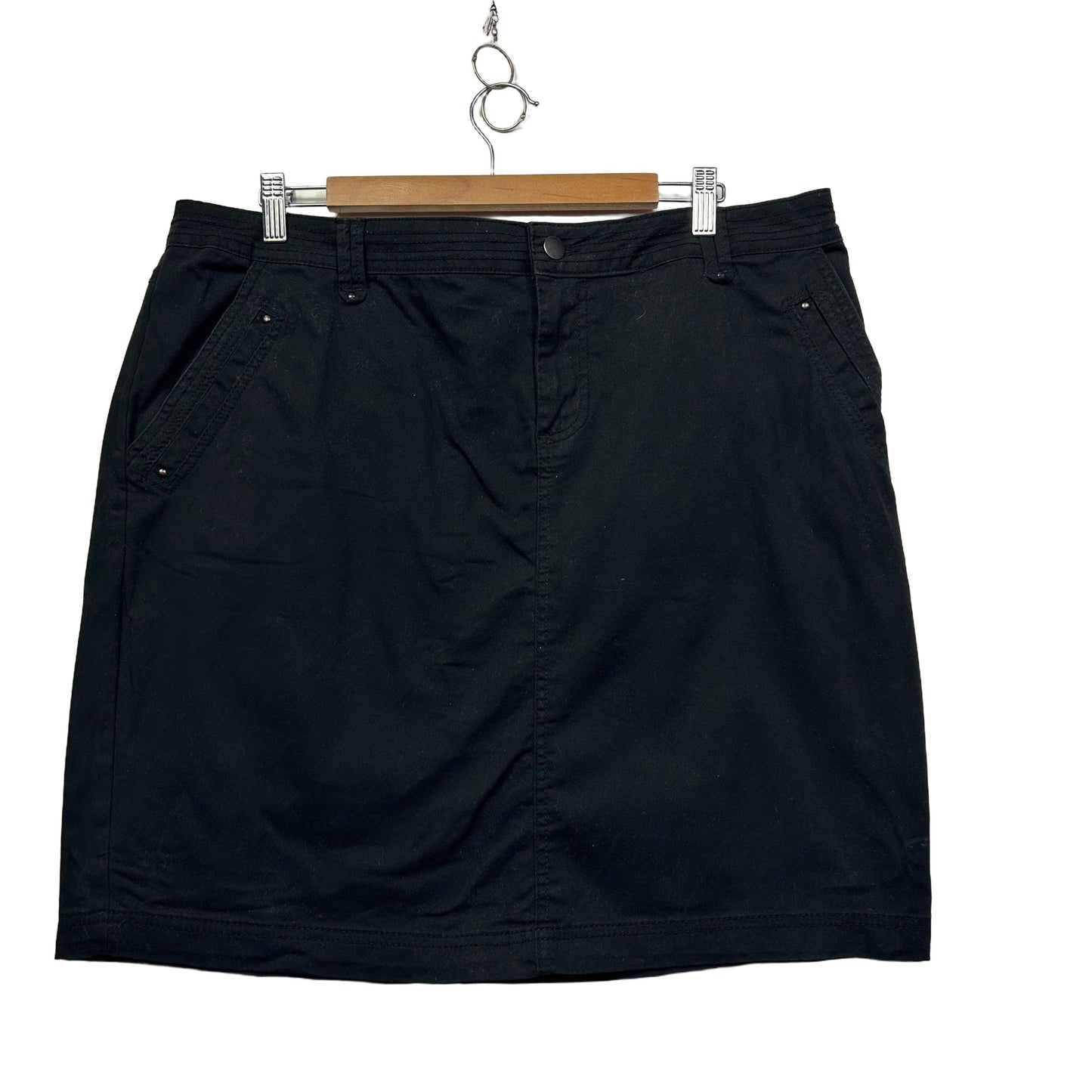 Katies Black Skirt - Size 16