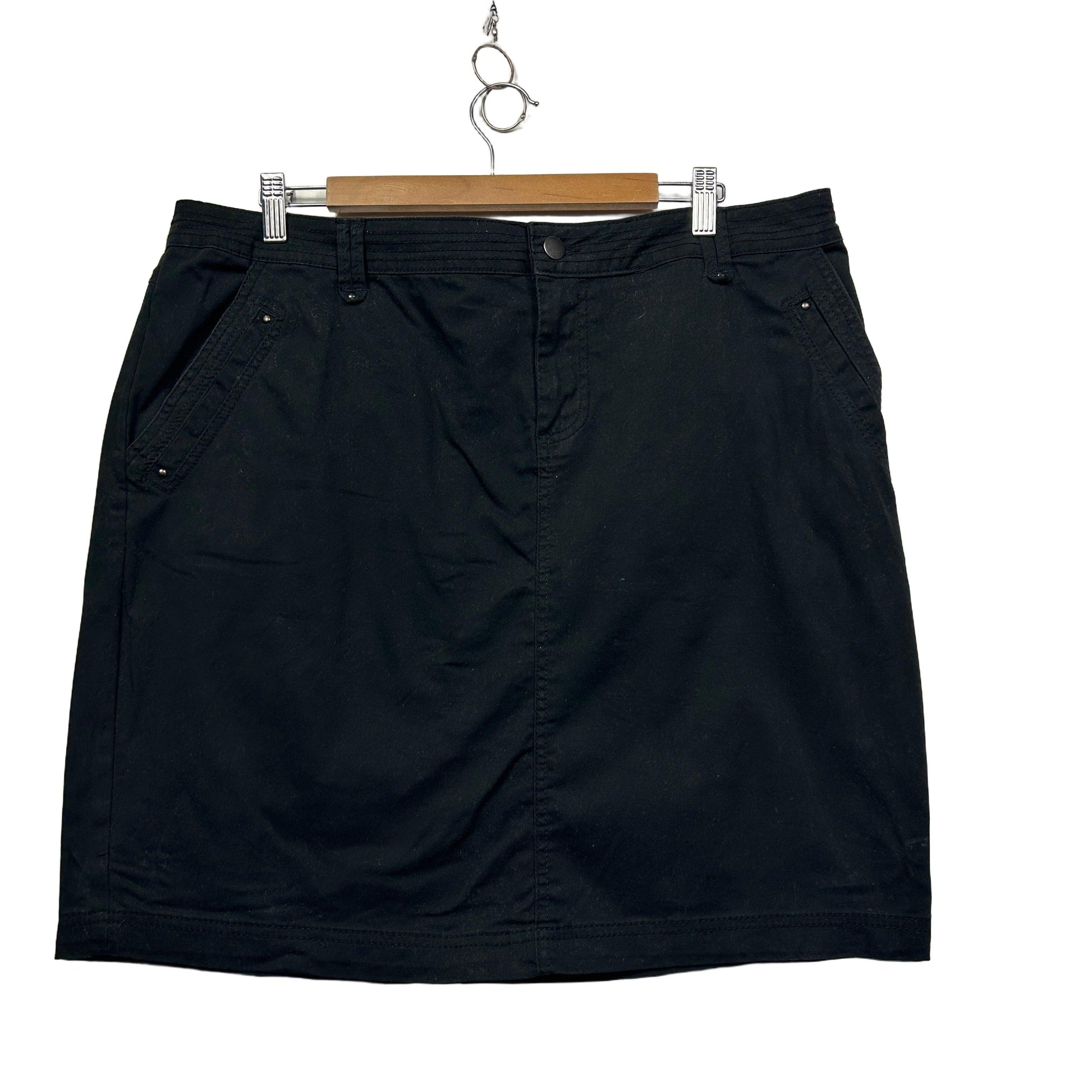 Katies Black Skirt - Size 16