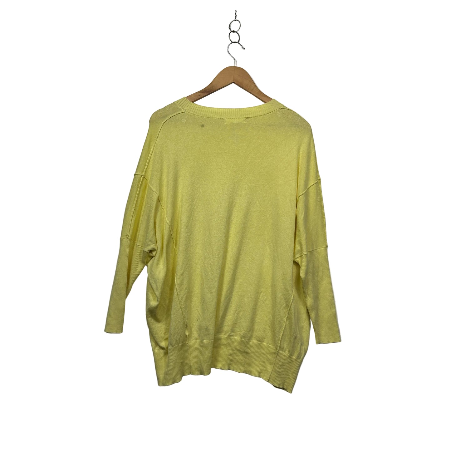 Silence & Noise Yellow Knit Top - Size M/L