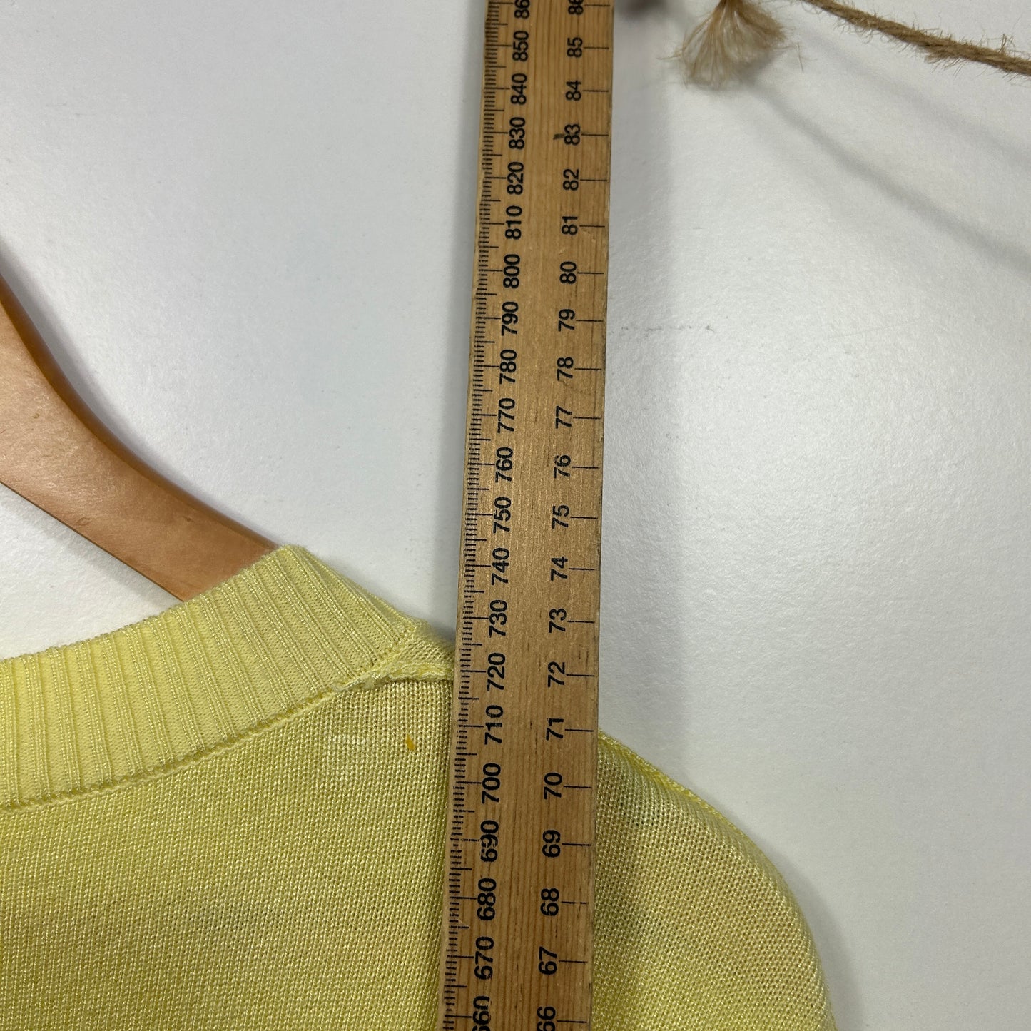 Silence & Noise Yellow Knit Top - Size M/L