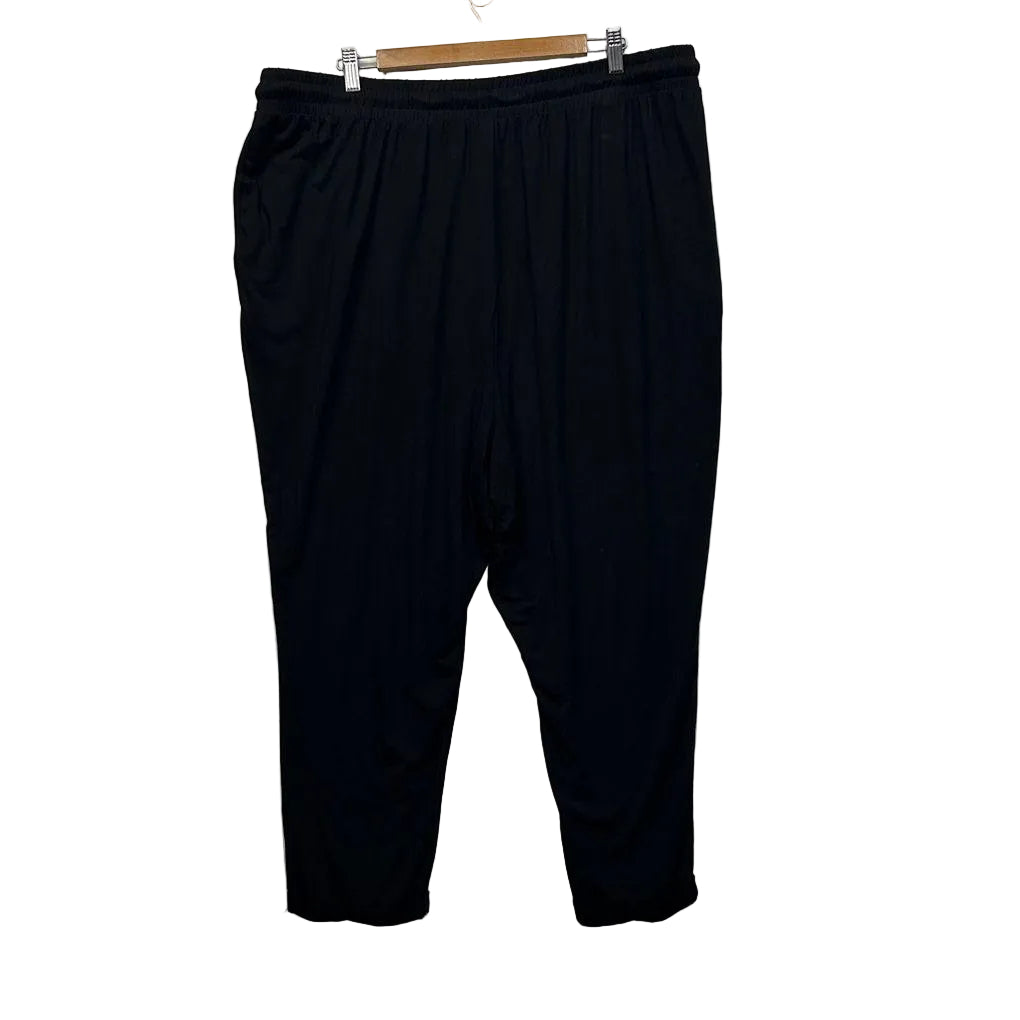 Piper Curve Black Pants - Size L/18/20