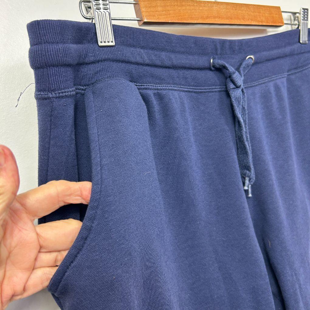 Avella Navy Sweat Track Pants - Size 18