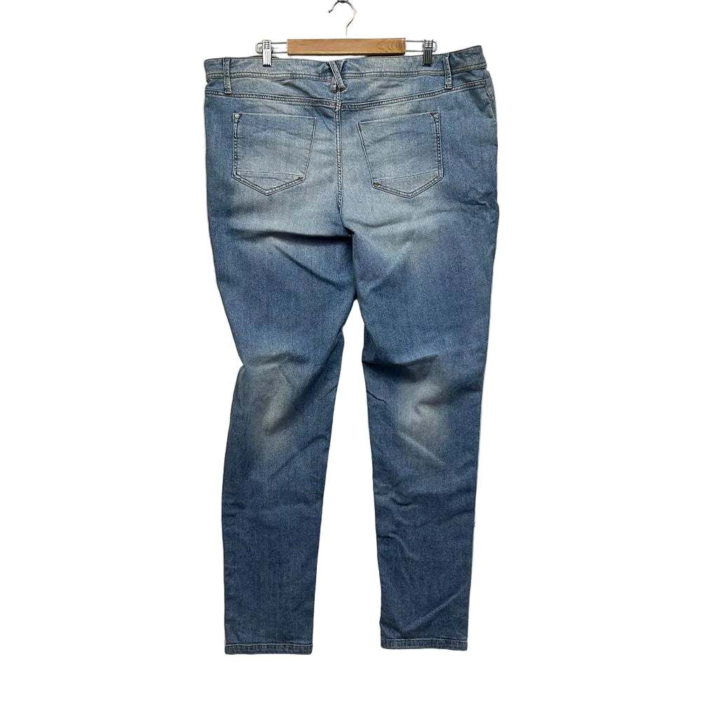 Alexia Blue Distressed Jeans - Size 20