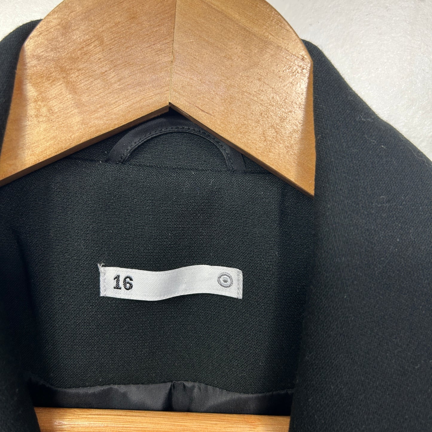 Target Black Blazer Jacket - Size 16