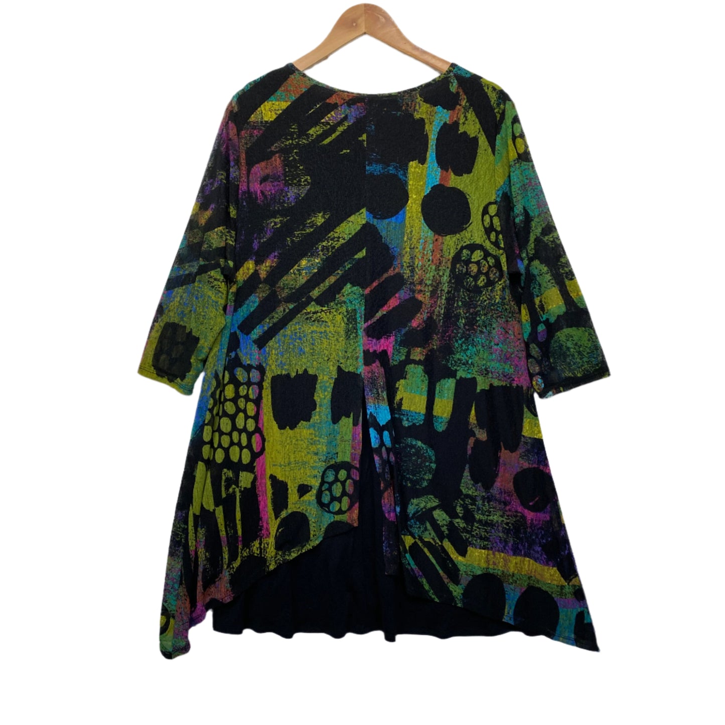 Taking Shape Tunic Top Size 16 18 Multicoloured