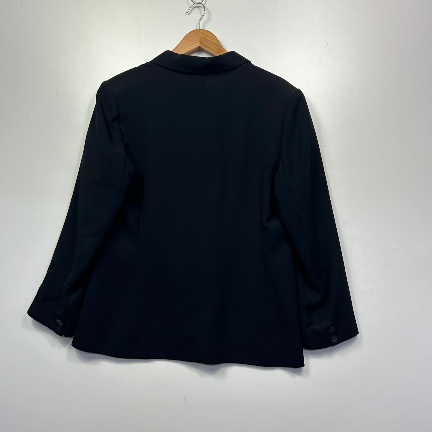 Vintage Stitches Australia Black Blazer Jacket - Size 16