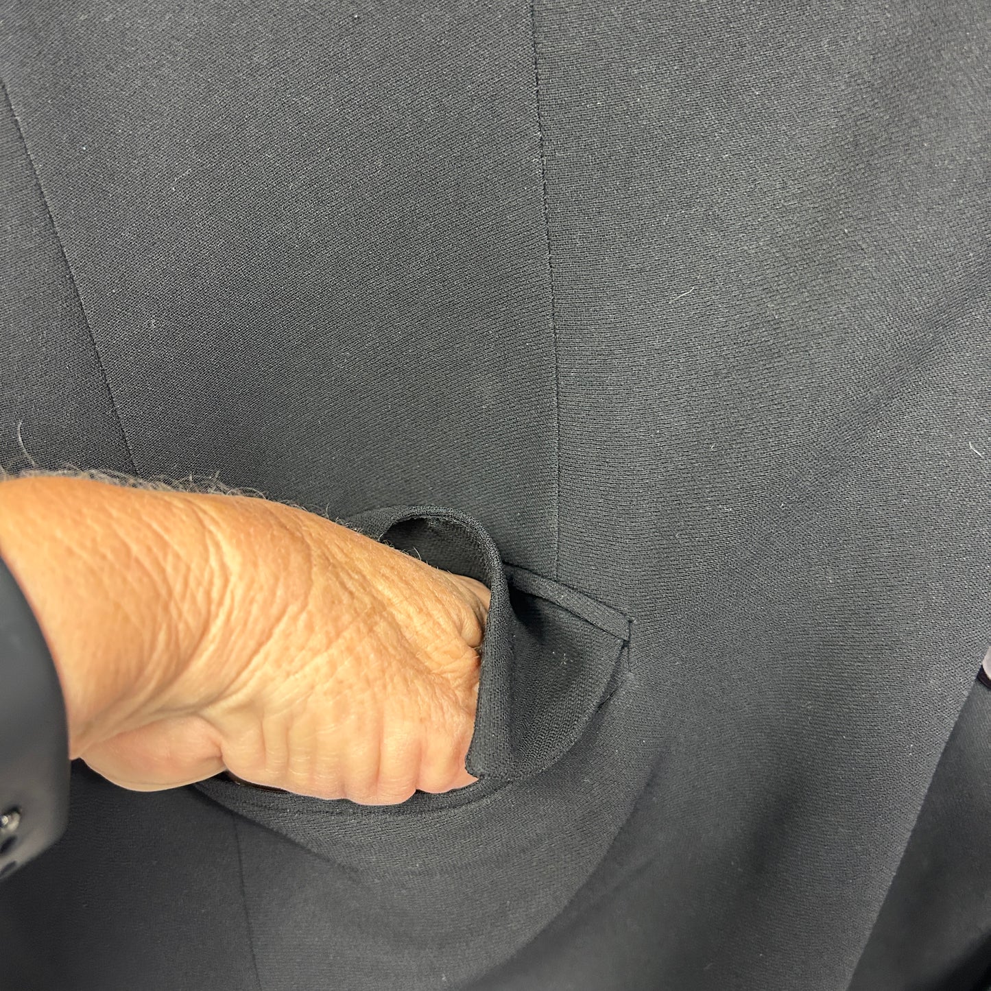 Vintage Stitches Australia Black Blazer Jacket - Size 16