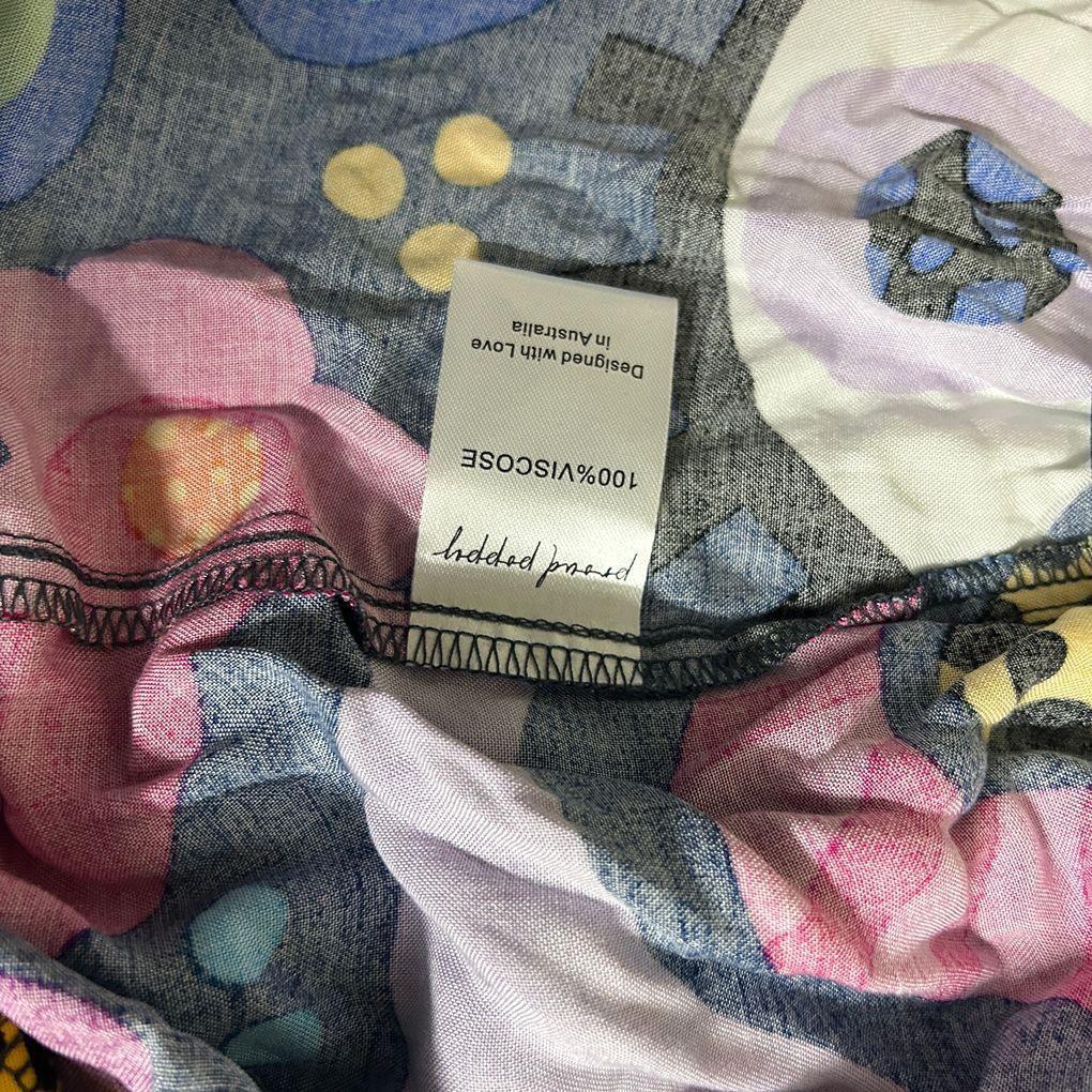 Proud Poppy Multicoloured Print Pants - Size 28