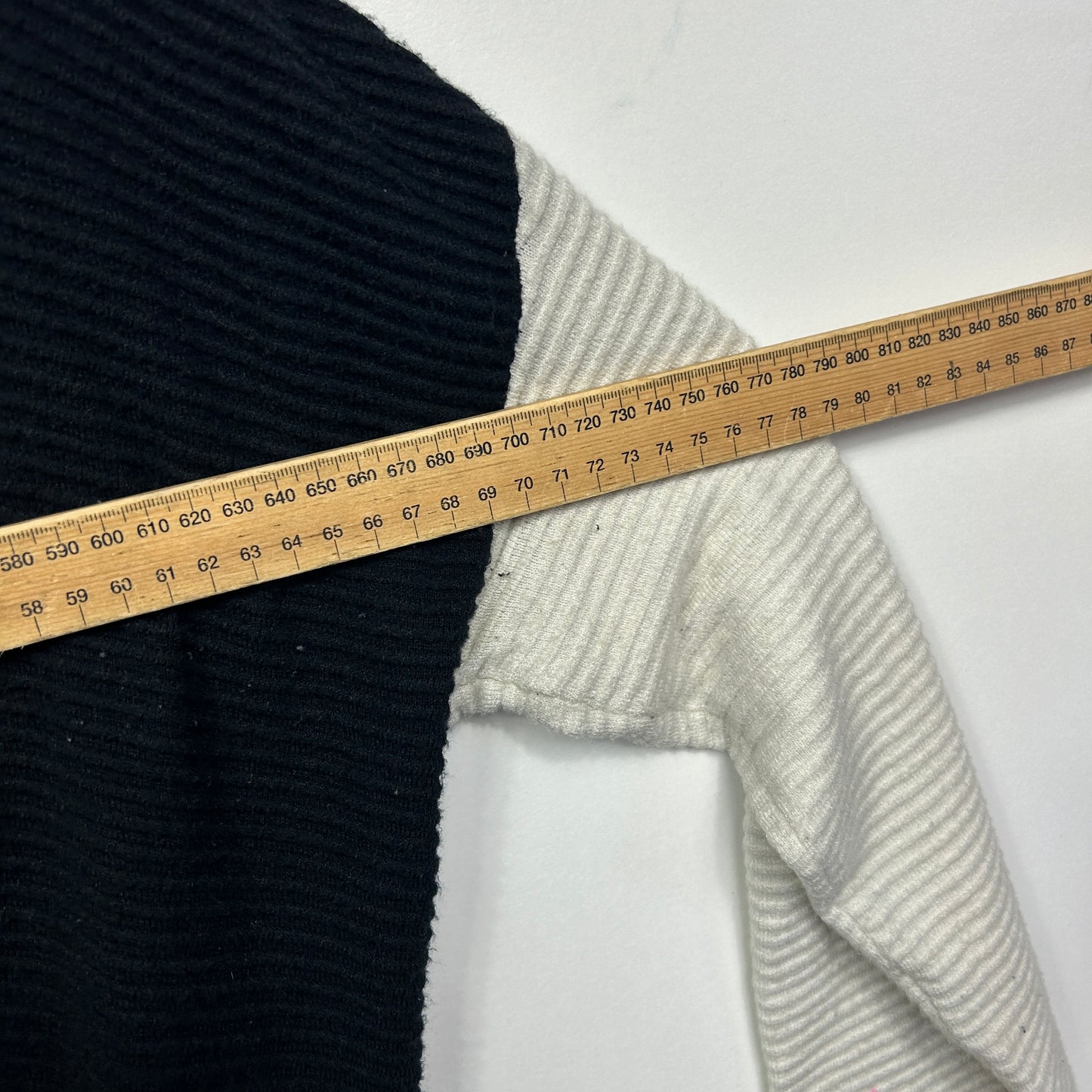 Katies Black Longline Cardigan Jumper - Size 2XL