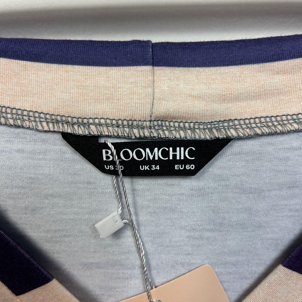Bloomchic Multicoloured Striped Top - Size 34