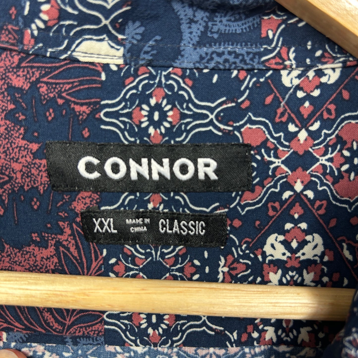 Connor Multicoloured Patchwork Paisley Shirt - Mens XXL