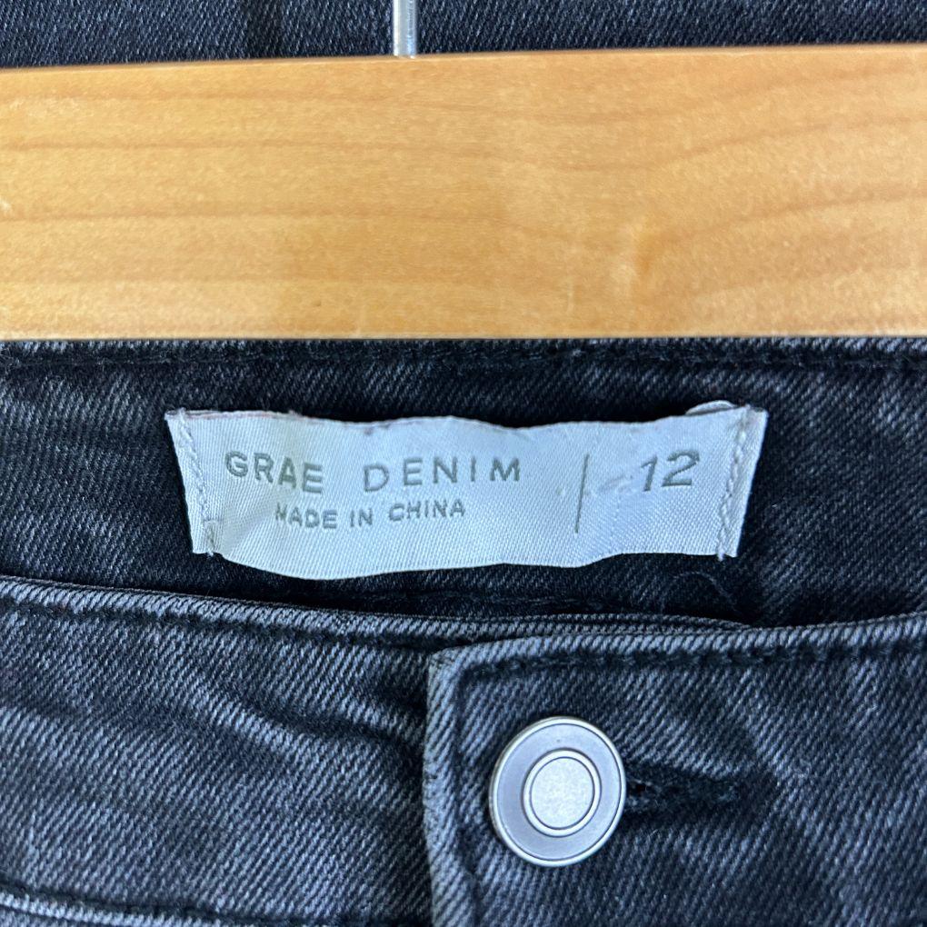 Suzanne Grae Denim Black Jeans - Size 12