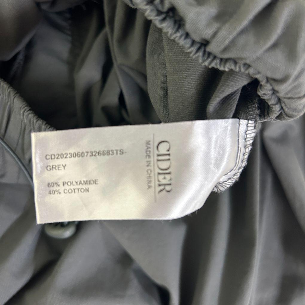 Cider Grey Wide Leg Pants - Size 1XL