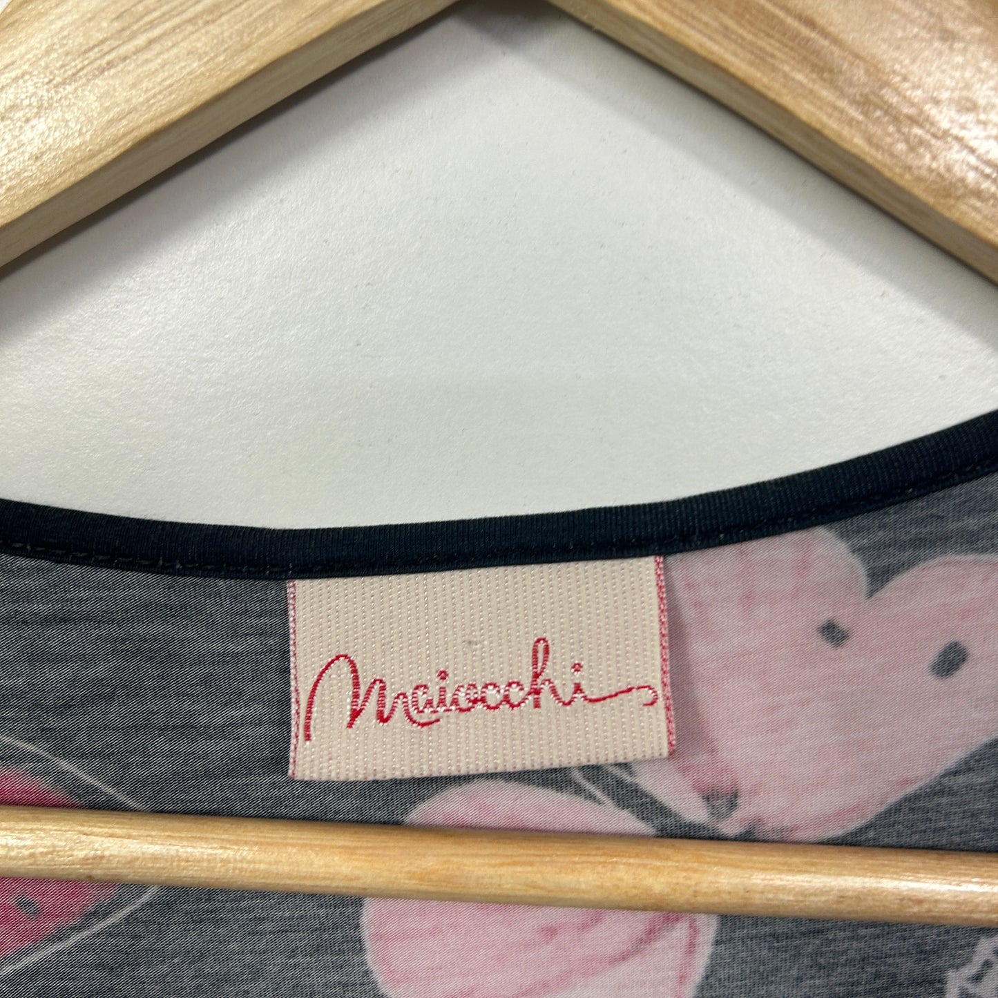 Maiocchi Butterfly Print Stretch Jersey Dress - Size 18