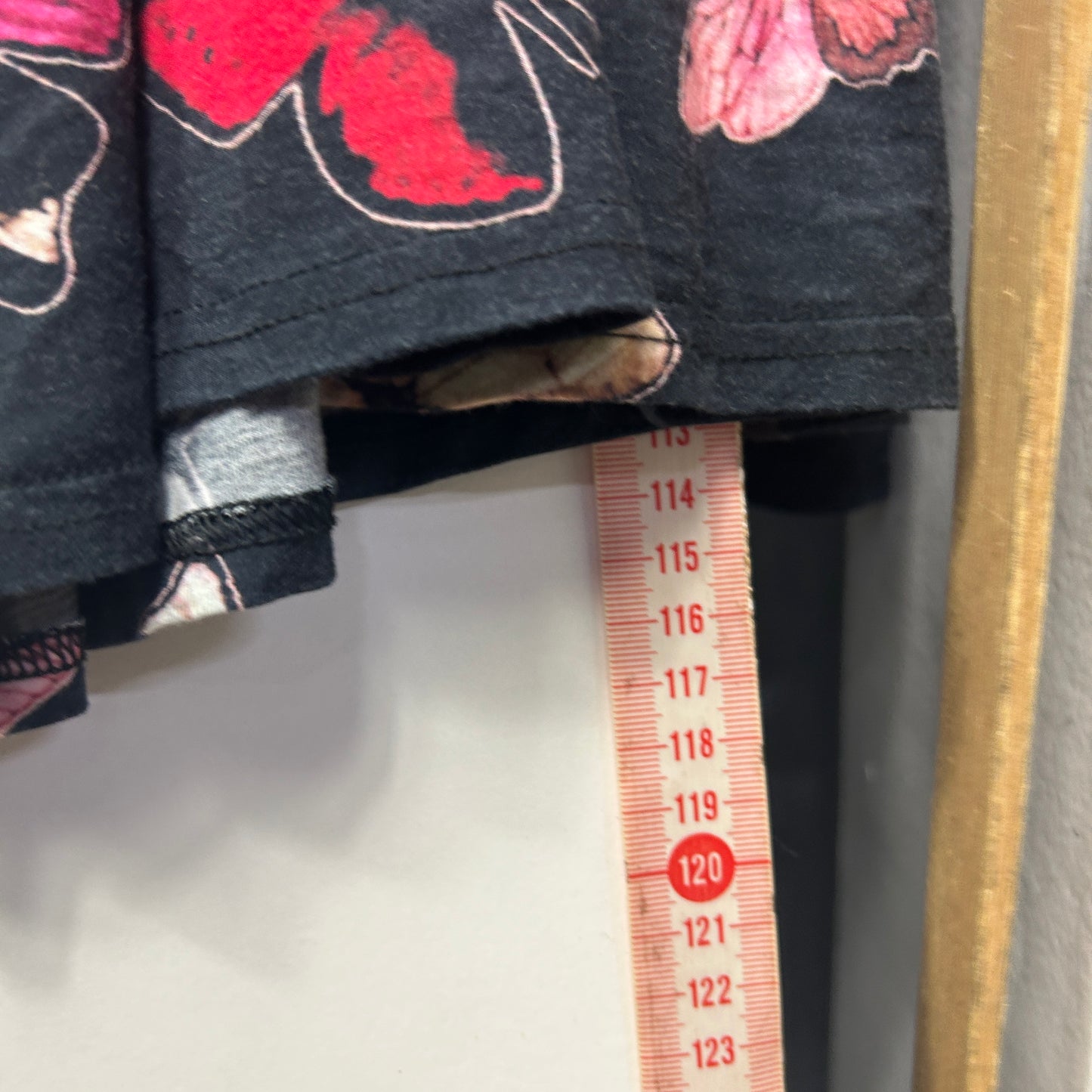 Maiocchi Butterfly Print Stretch Jersey Dress - Size 18