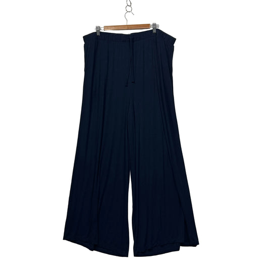 Anko Sleep Navy Blue Wide Leg Pants - Size 20