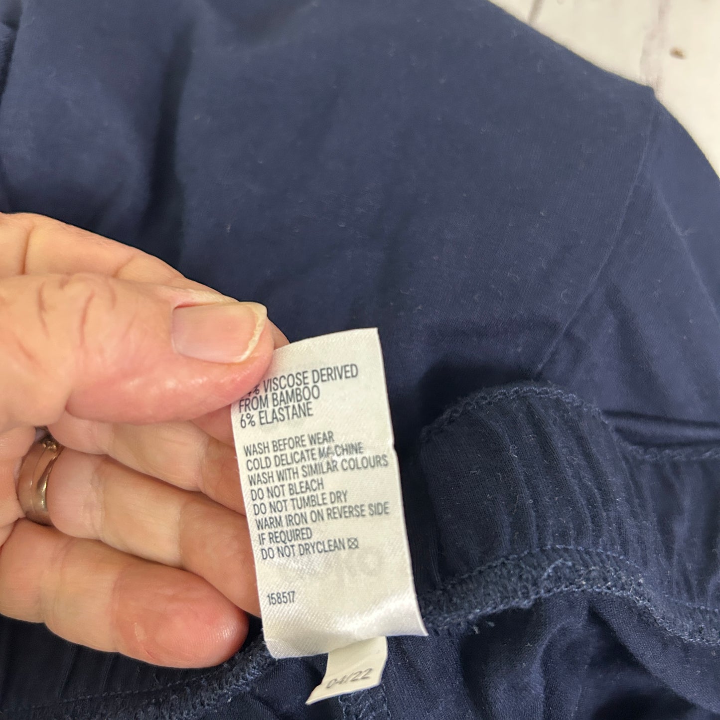 Anko Sleep Navy Blue Wide Leg Pants - Size 20