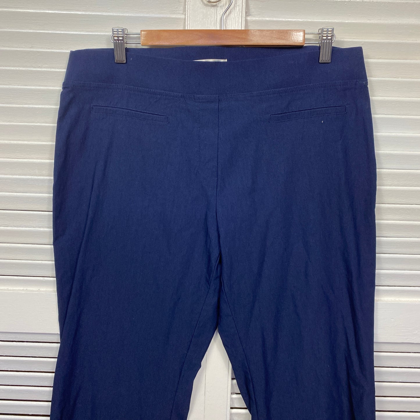 Regatta Pants Size 16 Blue Navy Pull On