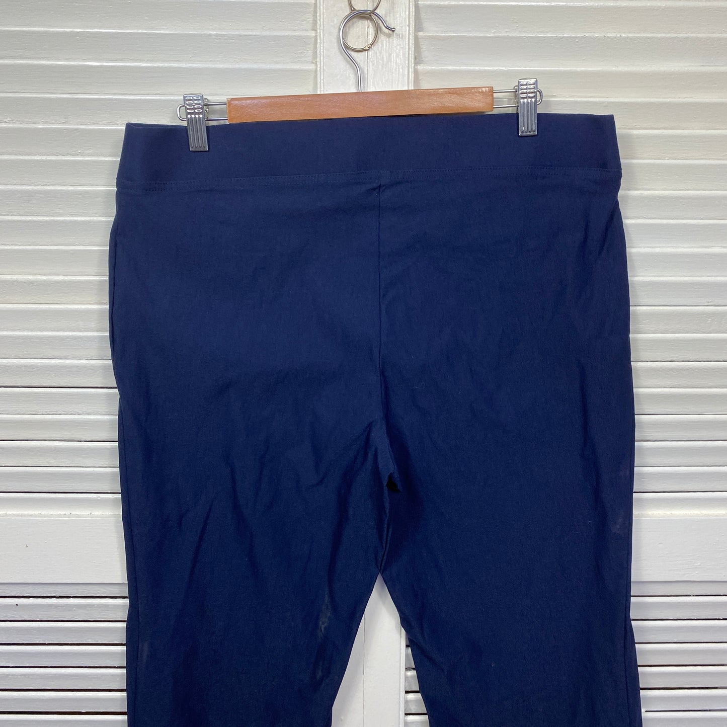 Regatta Pants Size 16 Blue Navy Pull On