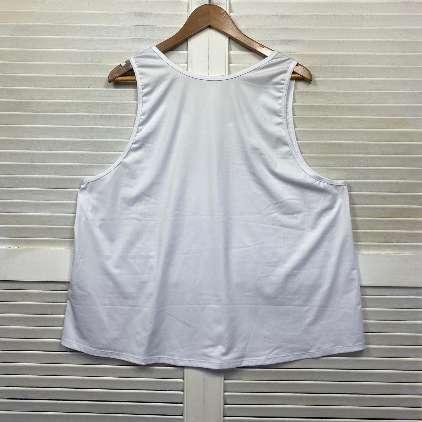 Shein Tank Top Size 4XL 18 20 Plus White Sleeveless