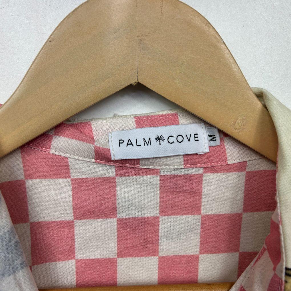 Palm Cove Cotton Fruit Print Shirt - Size M