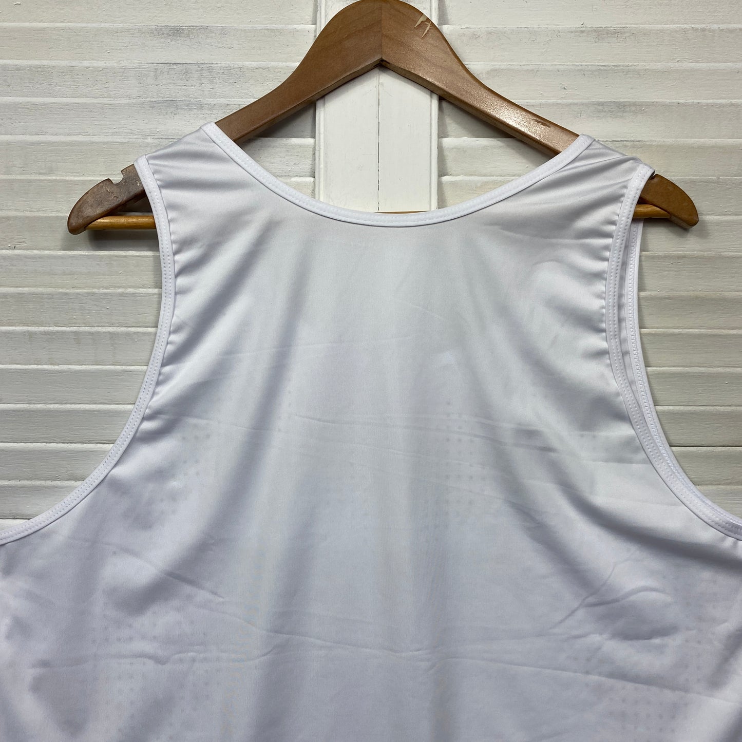 Shein Tank Top Size 4XL 18 20 Plus White Sleeveless