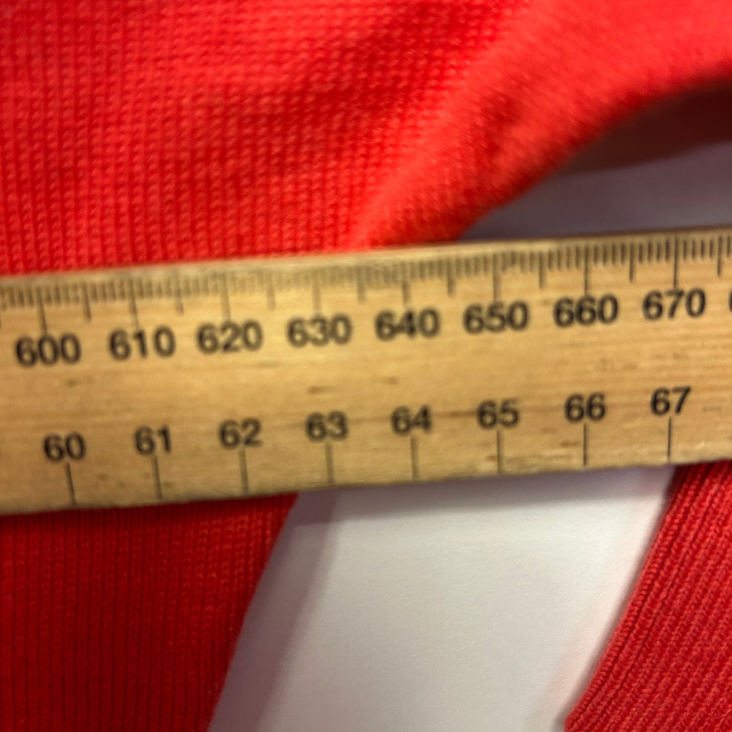 Suzanne Grae Knit Top Cardigan Size Large 14 Red 3/4 Sleeve