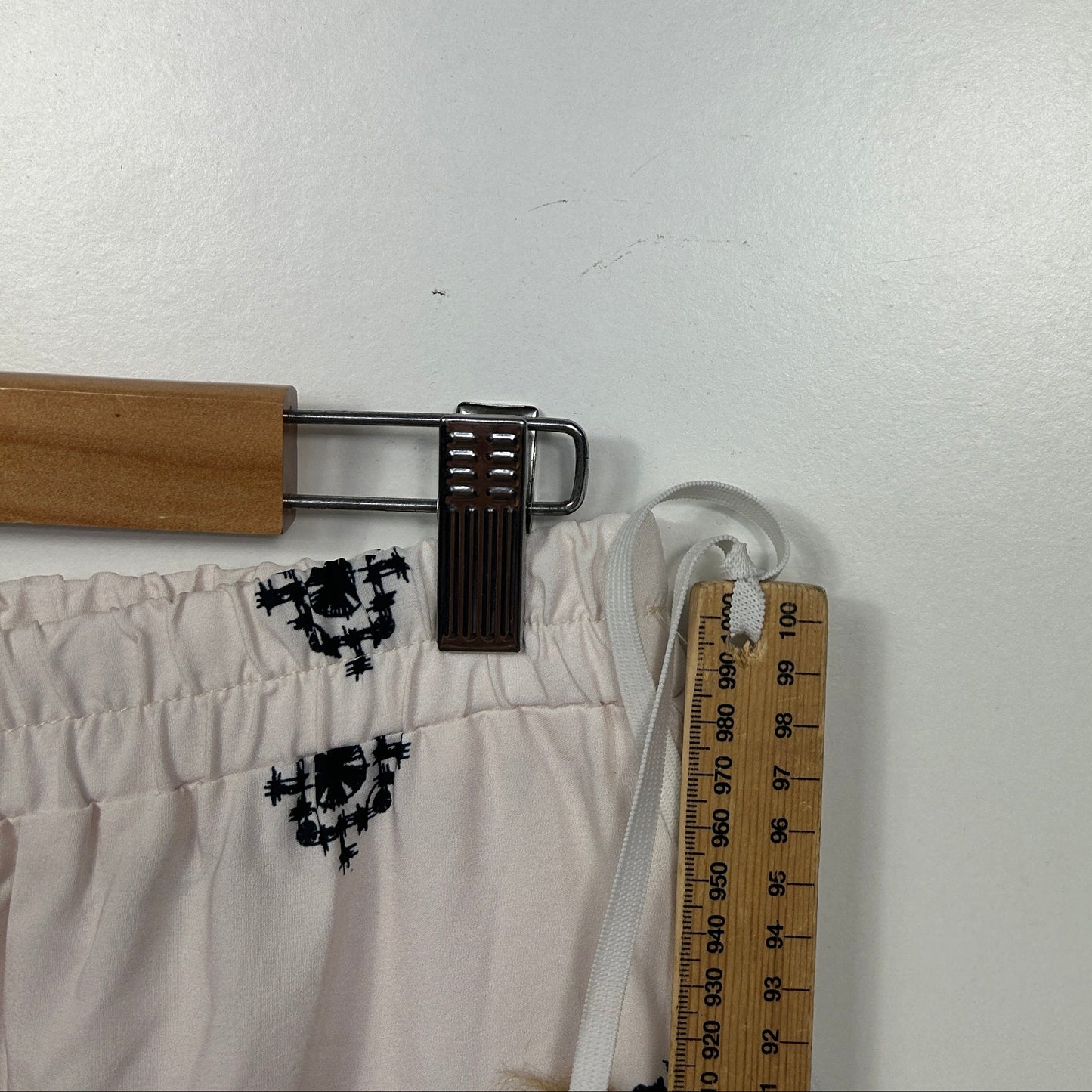 Shein White Wide Leg Pants - Size XL