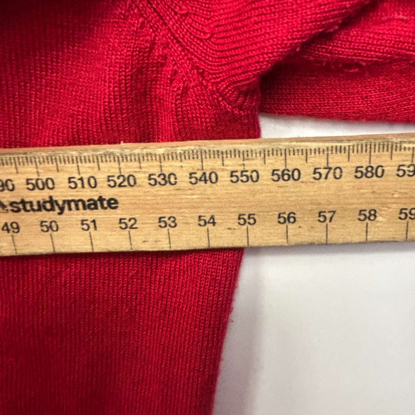City Chic Cardigan Knit Top Size 18 Medium Plus Red Viscose