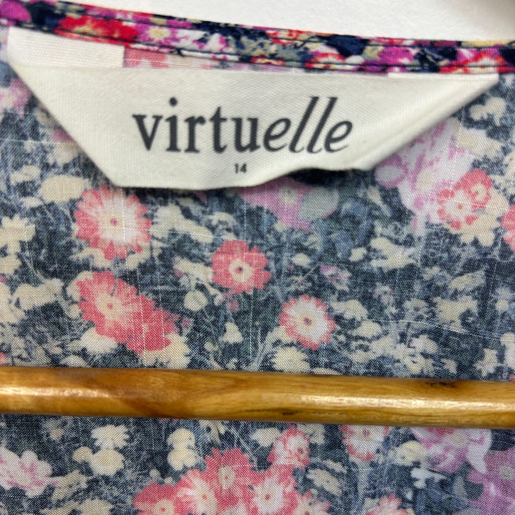 Virtuelle Floral Maxi Dress - Size 14