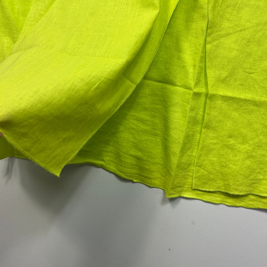 Virtuelle Lime Linen Top - Size 20