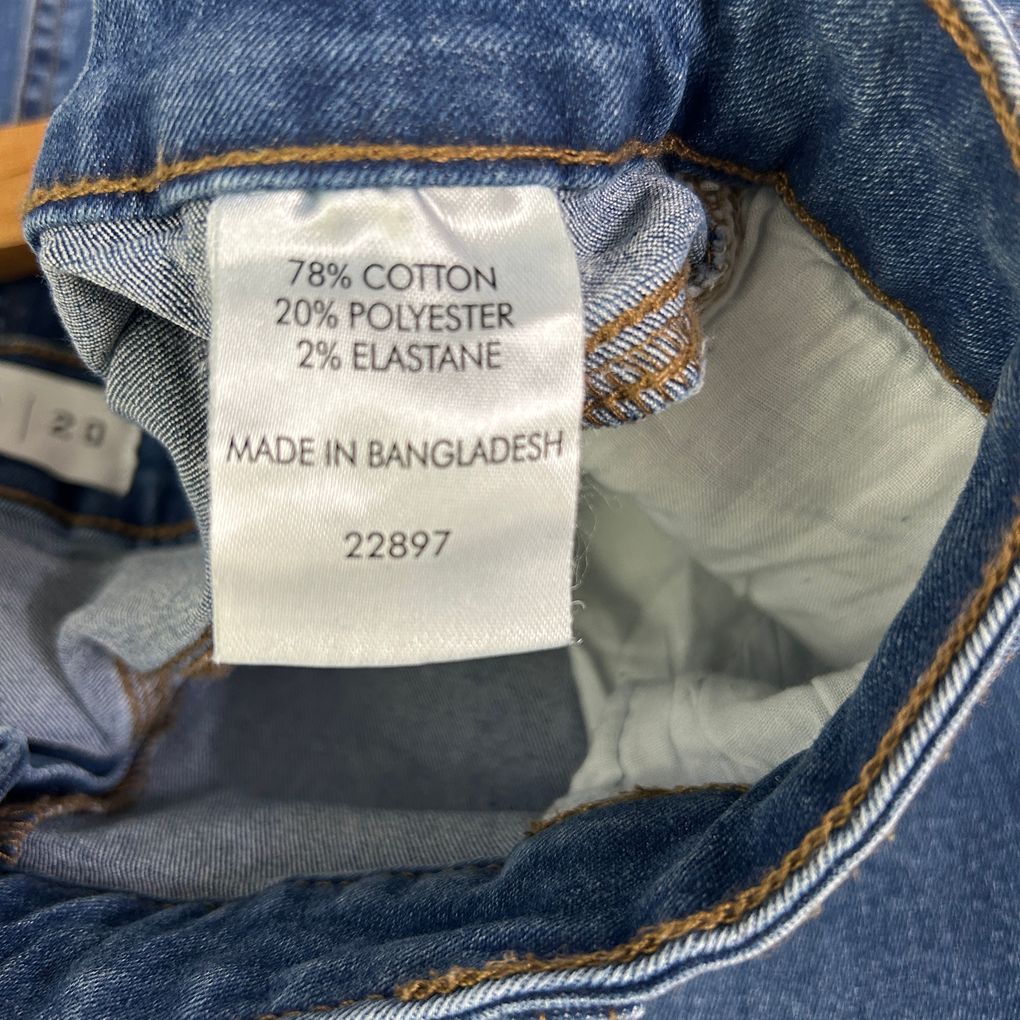 Suzanne Grae Denim Blue Shorts - Size 20