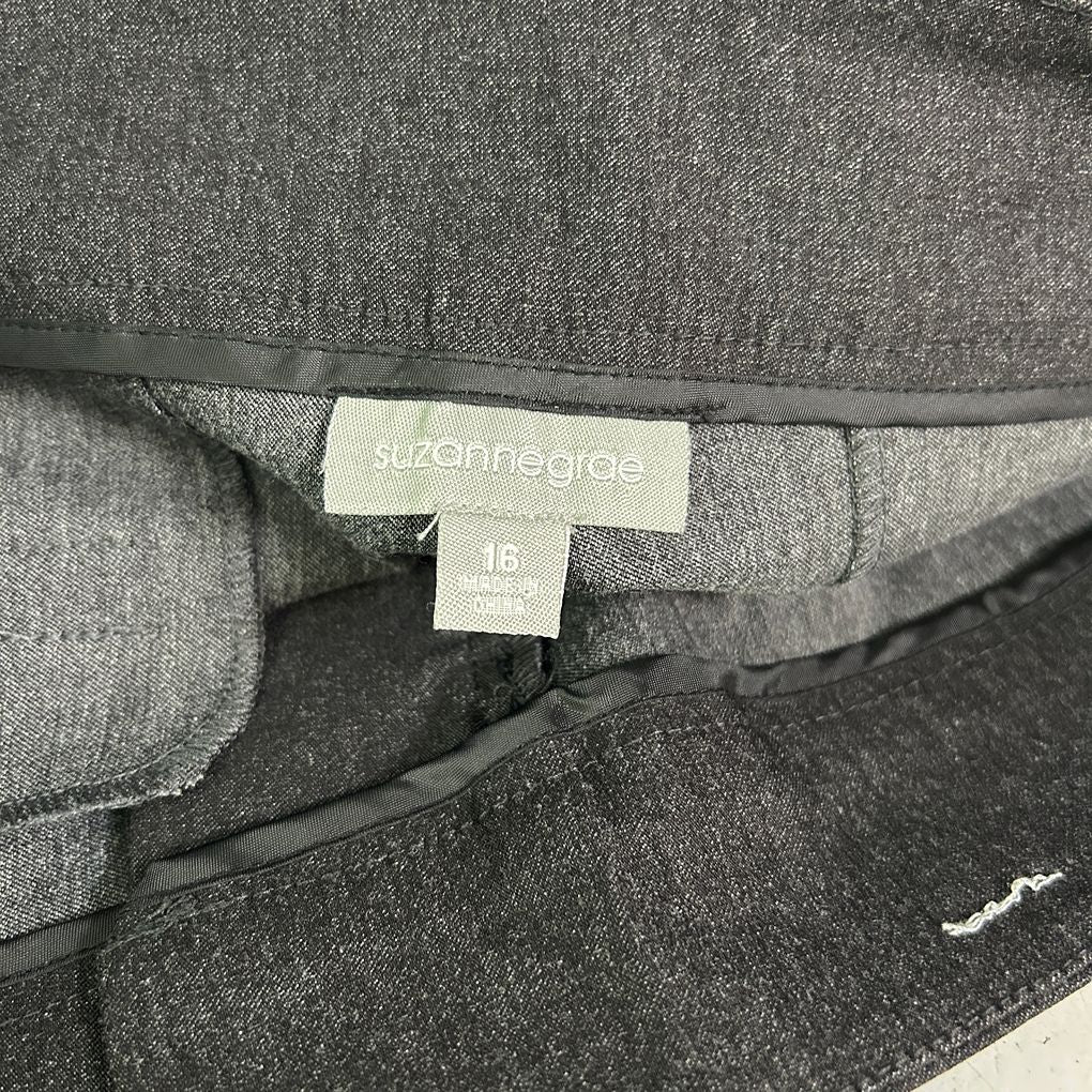 Suzanne Grae Charcoal Pants - Size 16