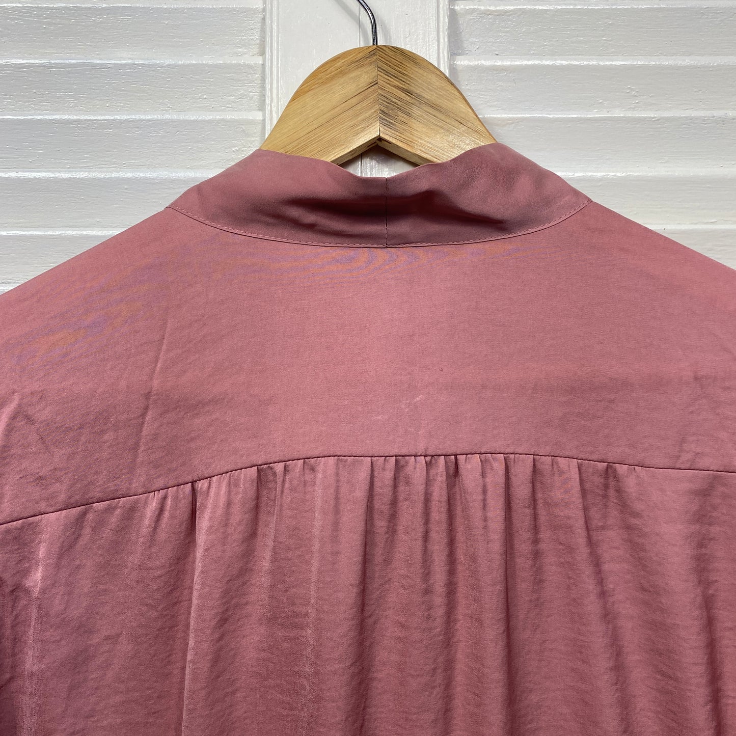 Capture Top Size 14 Long Sleeve Dusty Pink