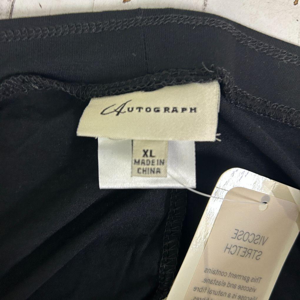 Autograph Black Cropped Pants - Size 22/XL