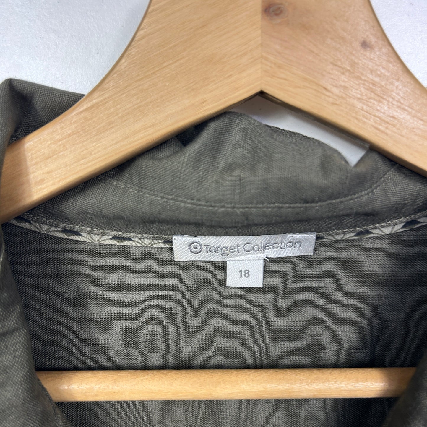 Target Button Up Khaki Shirt - Size 18