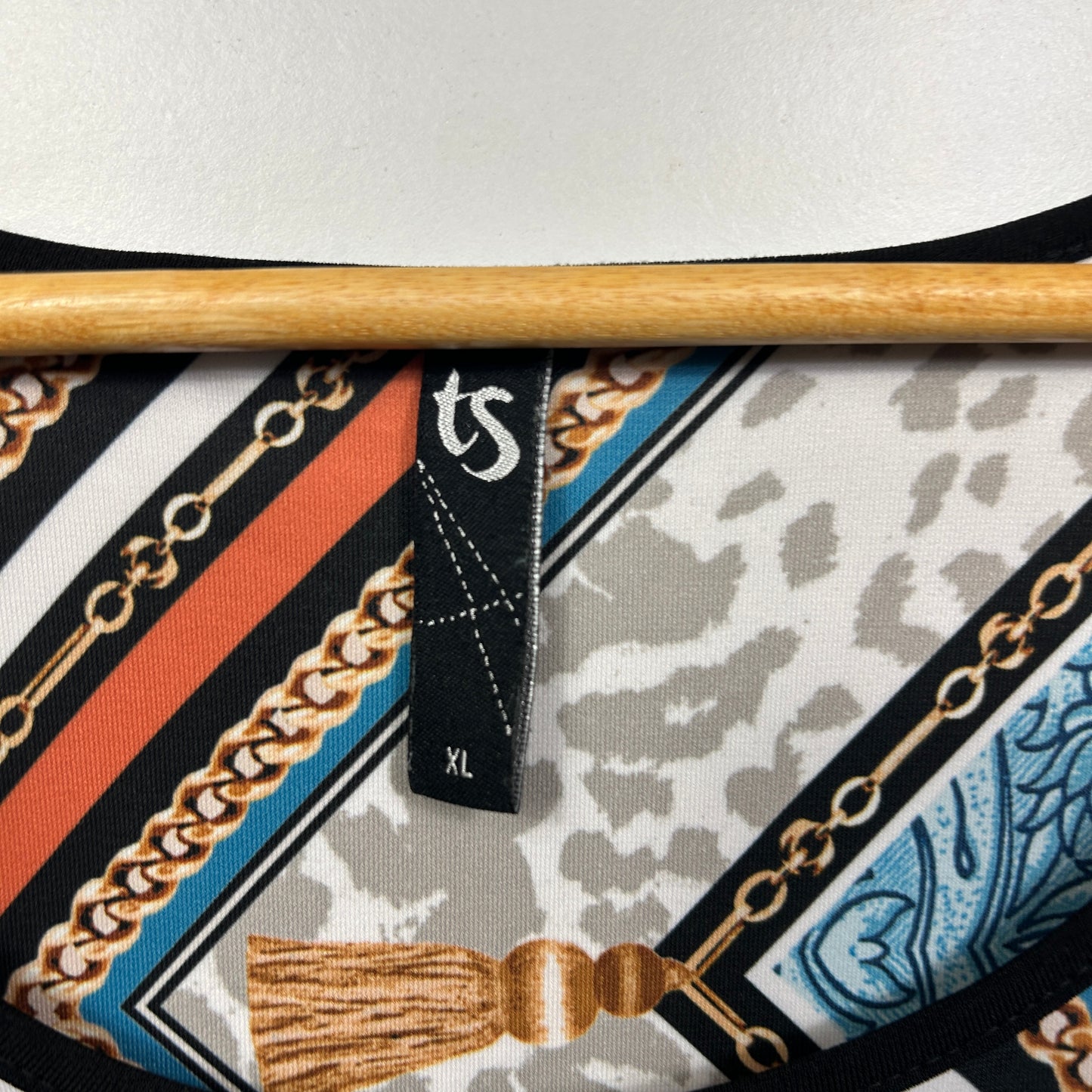 Taking Shape Multicoloured Print Tunic Top - Size 22/XL