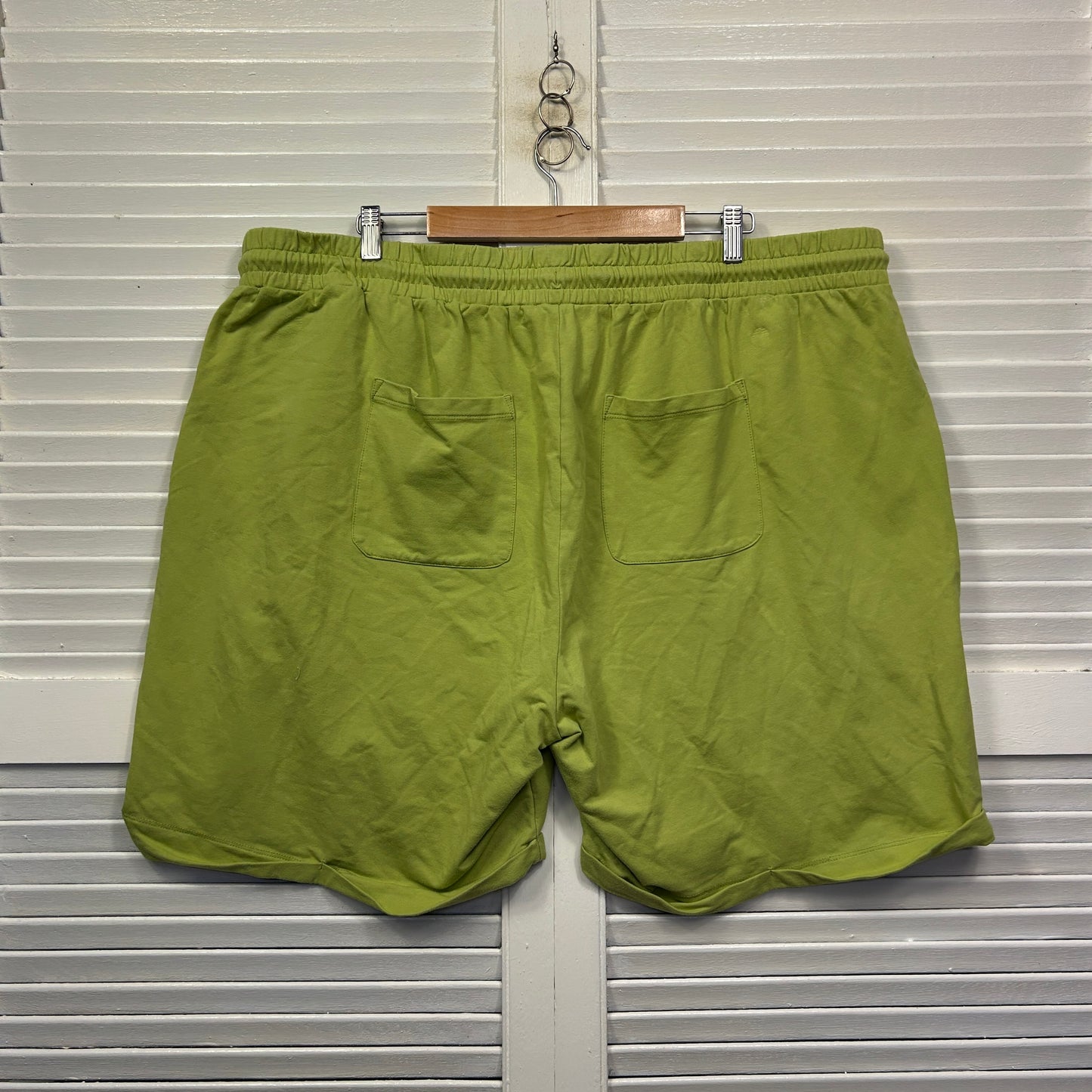 Virtuelle Shorts Size Size 22 Plus Green Pockets